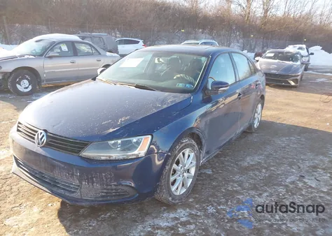 2011 Volkswagen Jetta 2.5L Se from USA, damaged, VIN 3VWDZ7AJ4BM017517